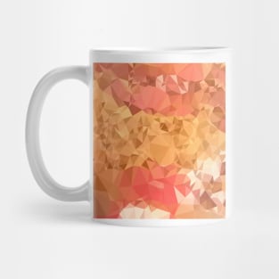 Wild Orchid Abstract Low Polygon Background Mug